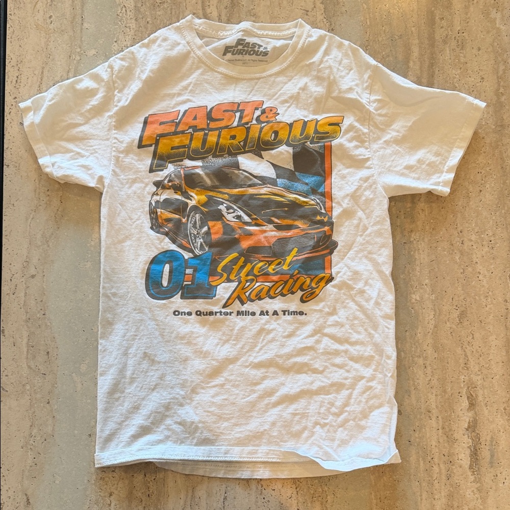 Fast &‎ Furious men’s vintage tee shirt universal studios small EUC
